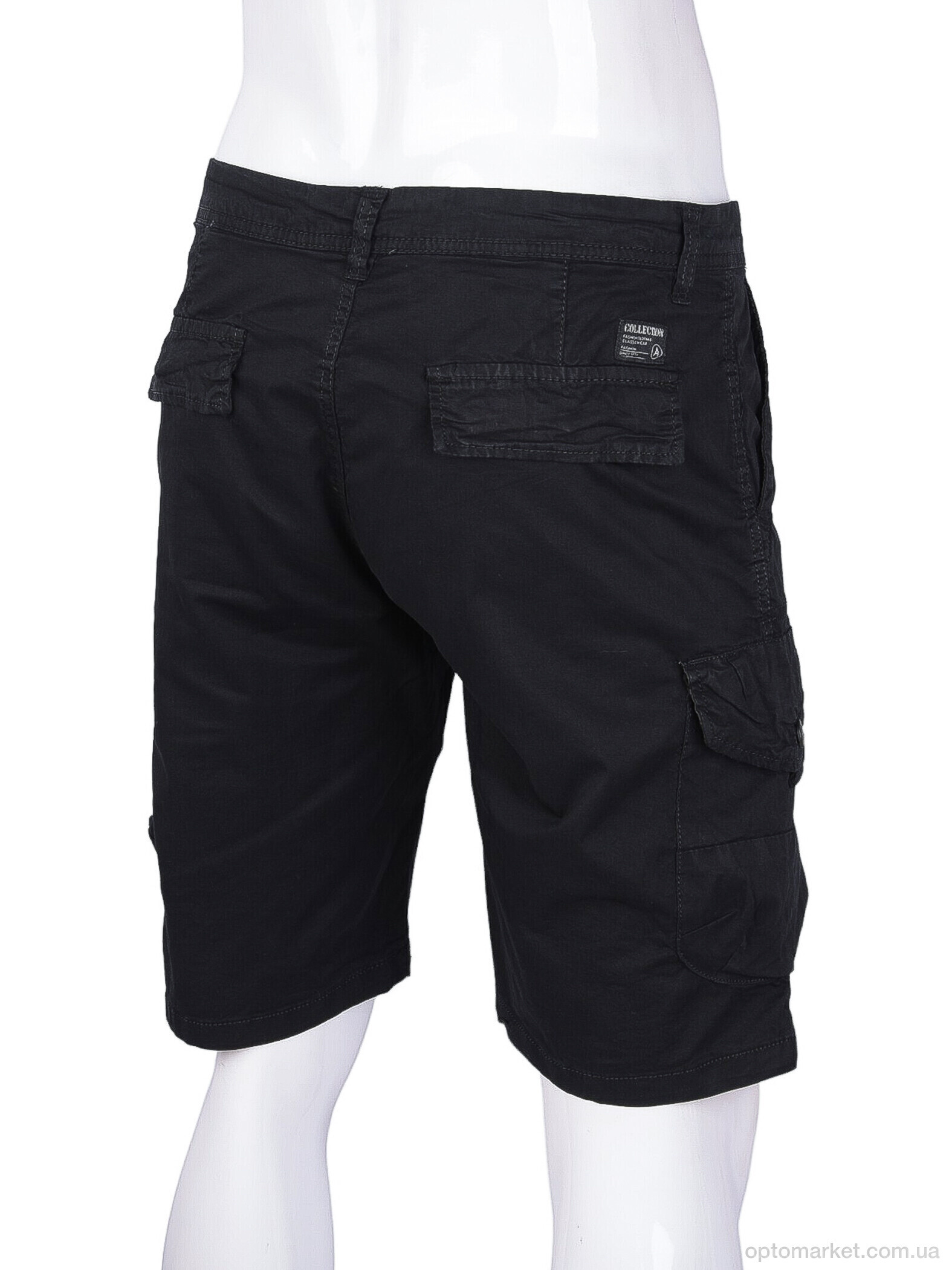 Купить Шорти чоловічі AK65032-1 Baron чорний, фото 2