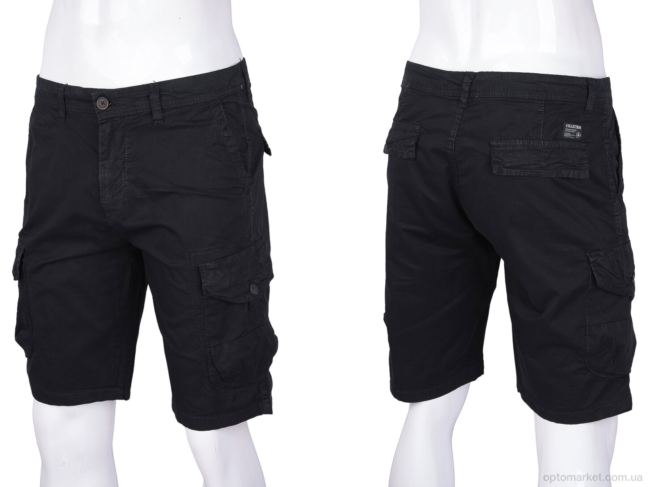 Купить Шорти чоловічі AK65032-1 Baron чорний, фото 3