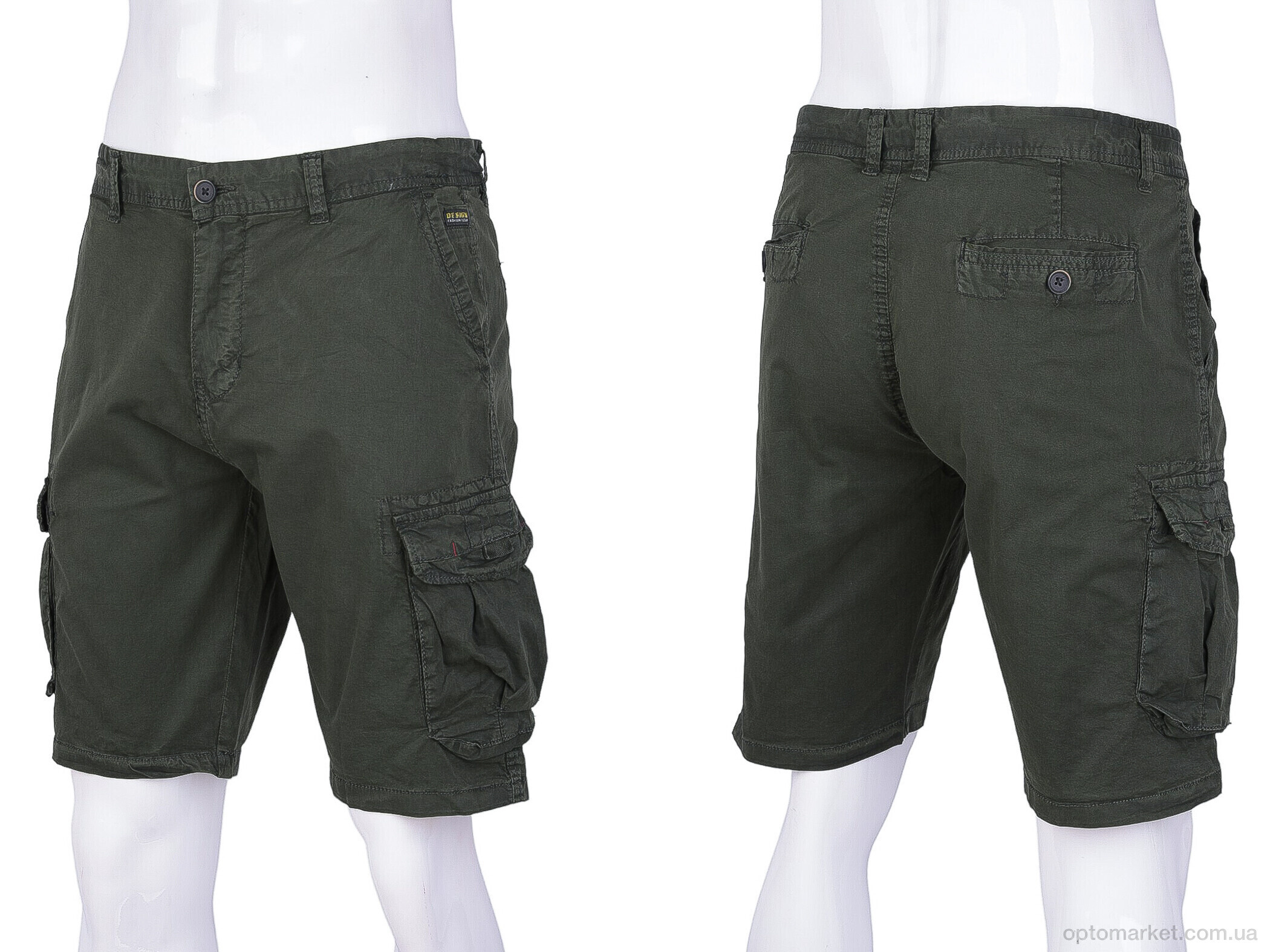 Купить Шорти чоловічі AK72801-3 Baron зелений, фото 3