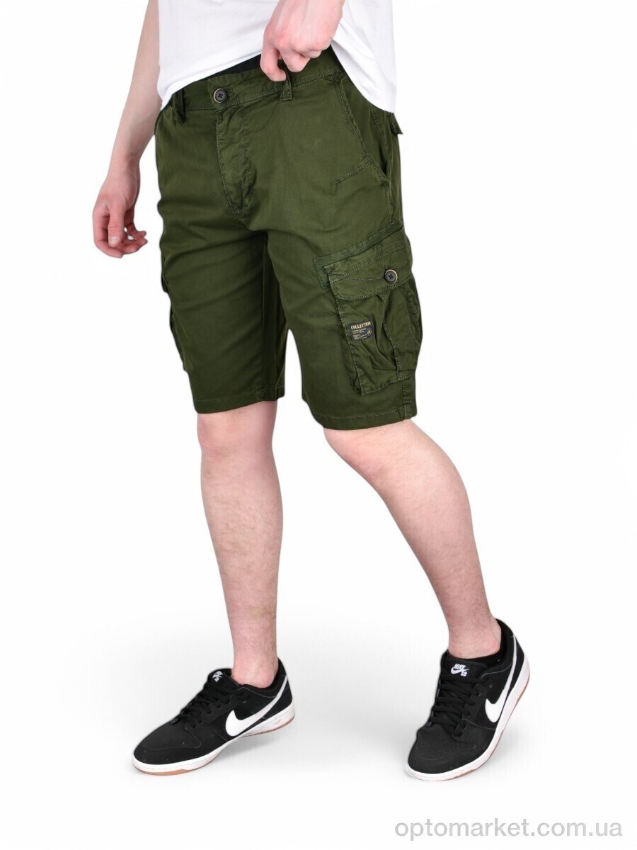 Купить Шорти чоловічі AK75006-3 Baron зелений, фото 2