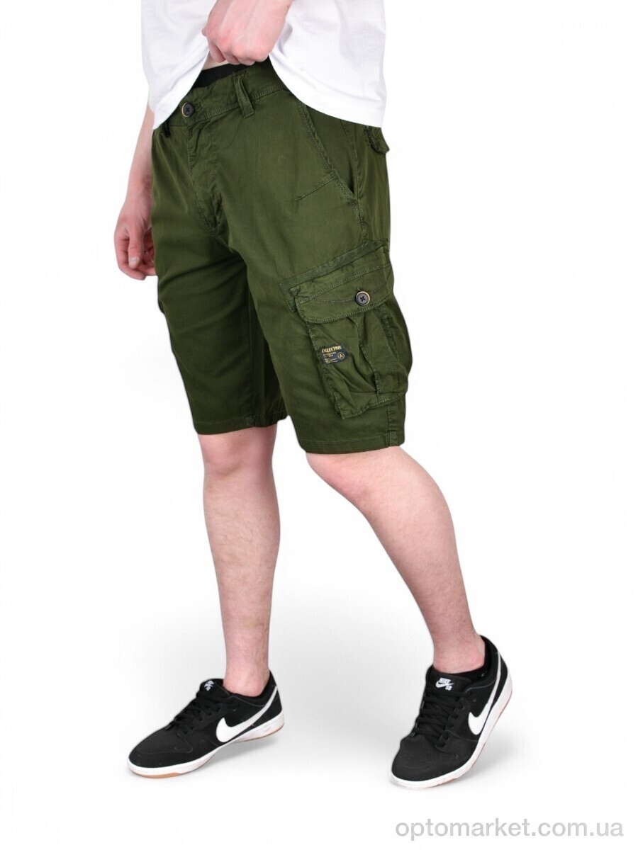 Купить Шорти чоловічі AK75006-3 Baron зелений, фото 3