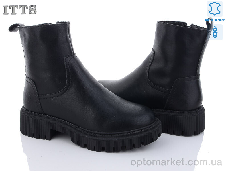 Купить Черевики жіночі AK88-6 ITTS чорний, фото 1