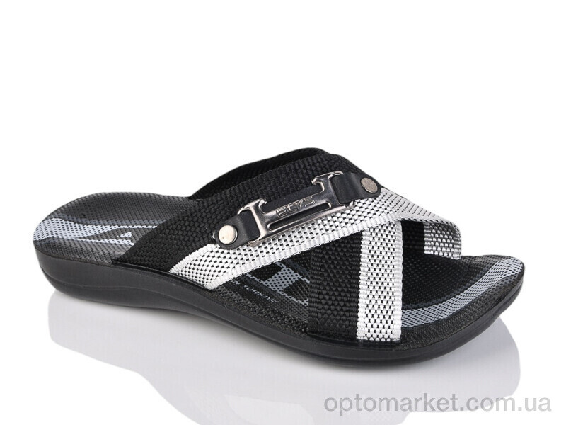 Купить Шльопанці чоловічі Akim black Akim чорний, фото 1