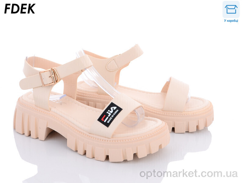 Купить Босоніжки жіночі AL03-020C Fdek бежевий, фото 1