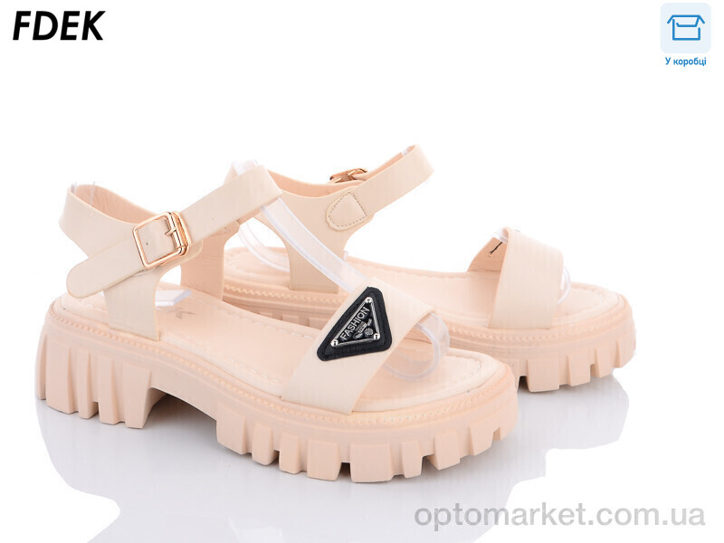 Купить Босоніжки жіночі AL03-022B Fdek бежевий, фото 1