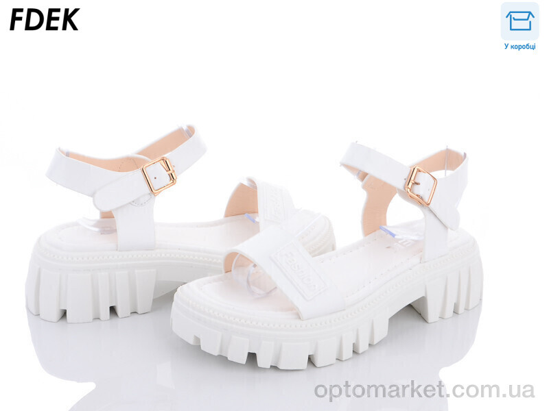 Купить Босоніжки жіночі AL03-023C Fdek білий, фото 1