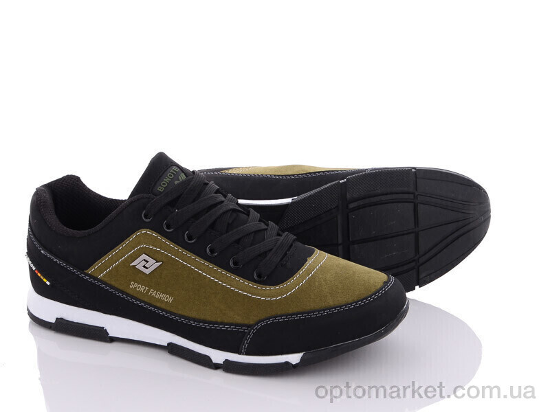 Купить Кросівки чоловічі AL8706-6 Bonote хакі, фото 1