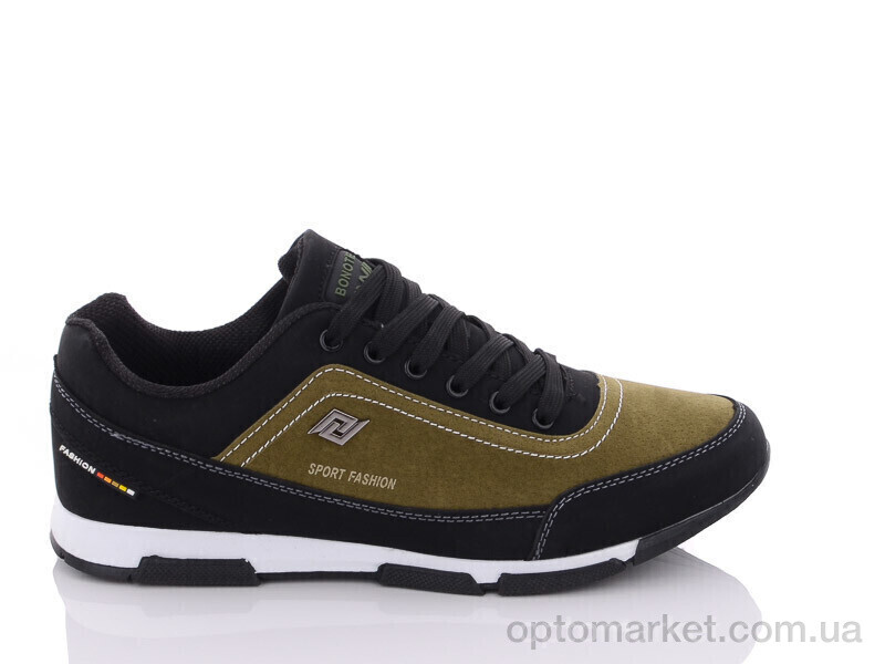 Купить Кросівки чоловічі AL8706-6 Bonote хакі, фото 2