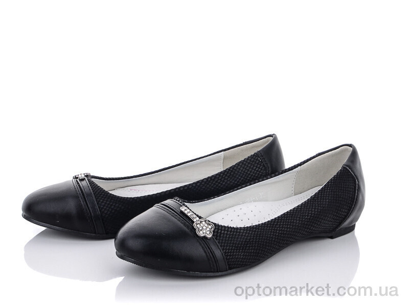 Купить Туфлі дитячі ALI16-005-1 Lilin shoes чорний, фото 1