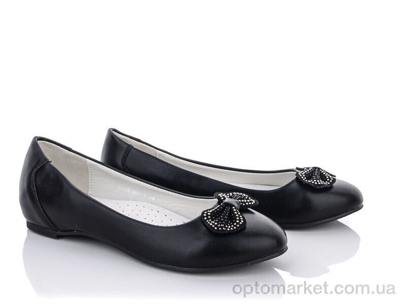 Купить Туфлі дитячі ALI16-007-1 Lilin shoes чорний, фото 1