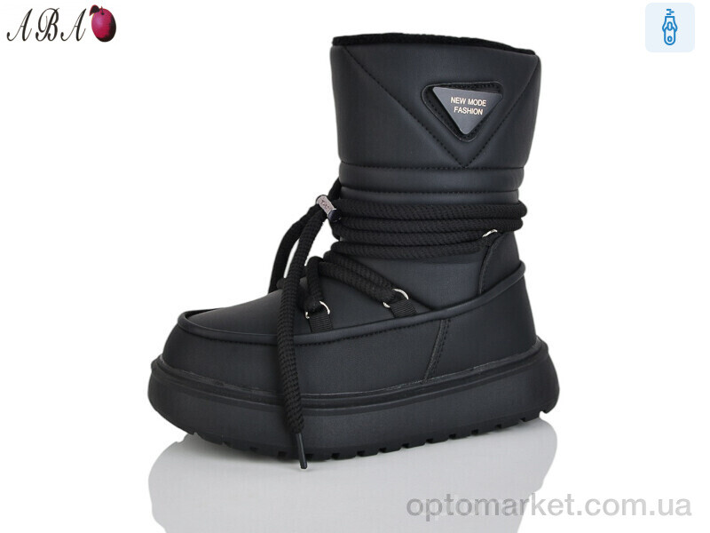 Купить Дутики дитячі AM6ABA19-25 Girnaive чорний, фото 1