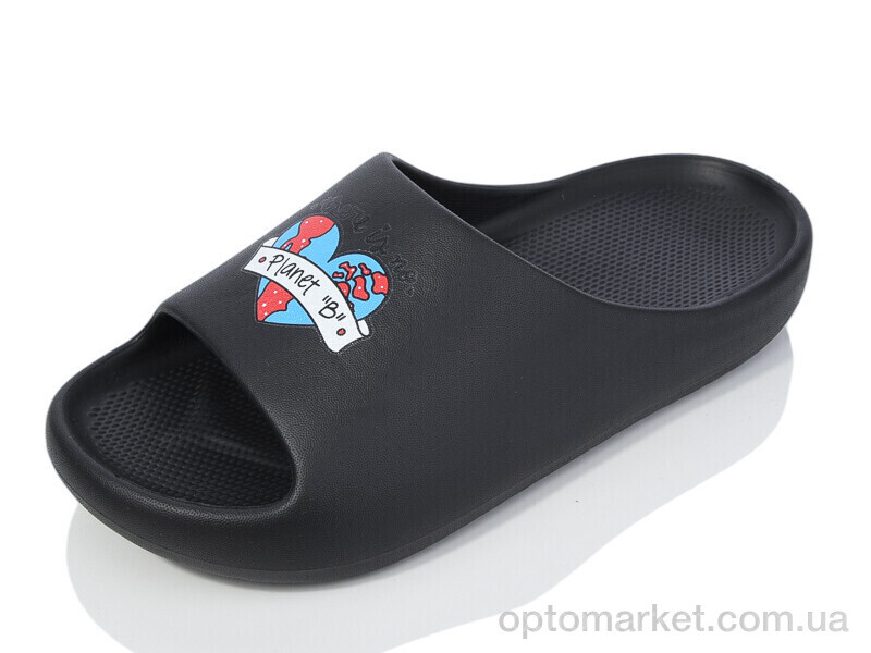 Купить Шльопанці жіночі AML109 чорний TapMal чорний, фото 1