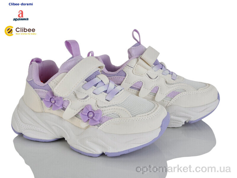 Купить Кросівки дитячі AN605 purple Apawwa бежевий, фото 1