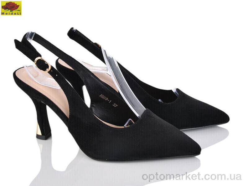 Купить Туфлі жіночі AN89-1 Mei De Li чорний, фото 1