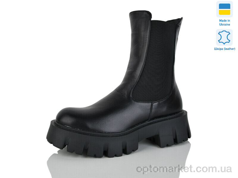 Купить Черевики жіночі AP145-1 Carolina чорний, фото 1