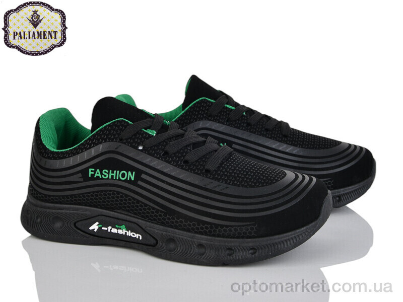 Купить Кросівки унісекс AP249-2 Paliament чорний, фото 1