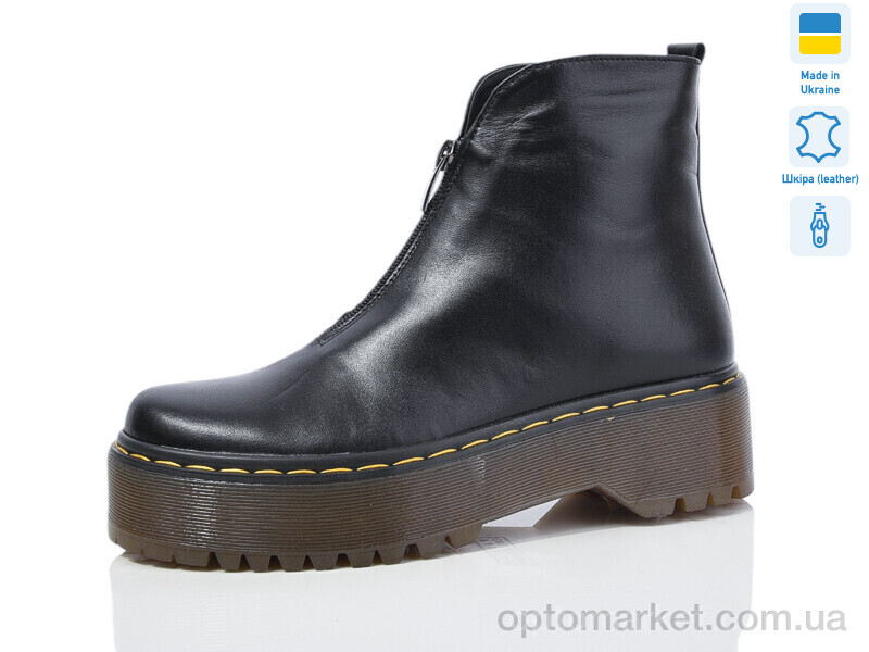 Купить Черевики жіночі AP6885-1 Carolina чорний, фото 1