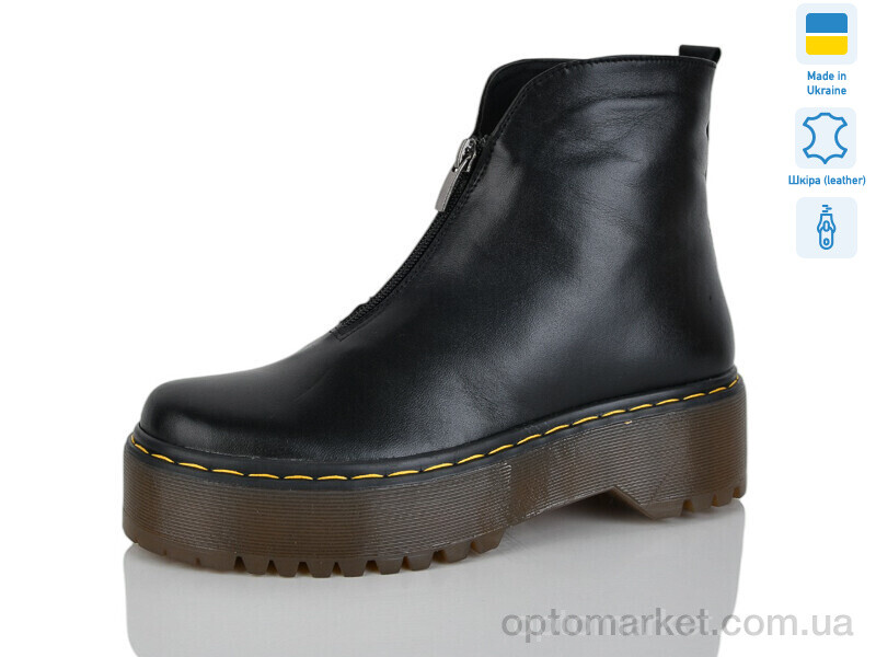 Купить Черевики жіночі AP6885-1 Carolina чорний, фото 1