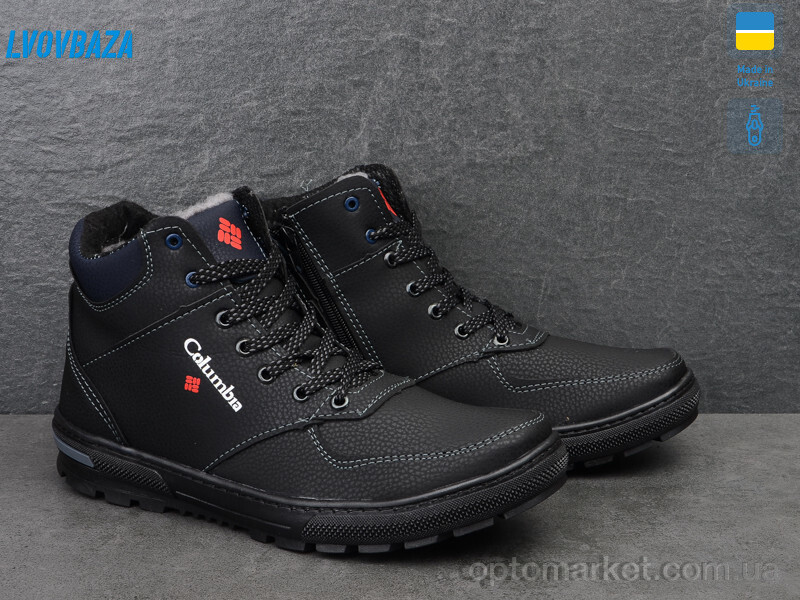 Купить Черевики чоловічі Appolo К16K син.ч.п. Appolo чорний, фото 2