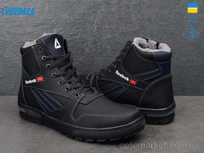 Купить Черевики чоловічі Appolo К19R син.ч.п. Appolo чорний, фото 2