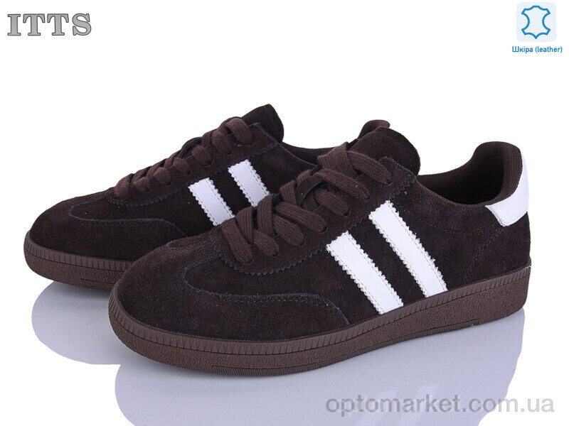 Купить Кросівки жіночі AQ003-6 ITTS коричневий, фото 1