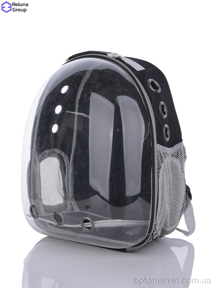 Купить Рюкзак-переноска унісекс AR001-1 black Reluna Group чорний, фото 1