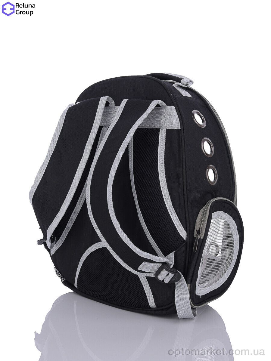 Купить Рюкзак-переноска унісекс AR001-1 black Reluna Group чорний, фото 2