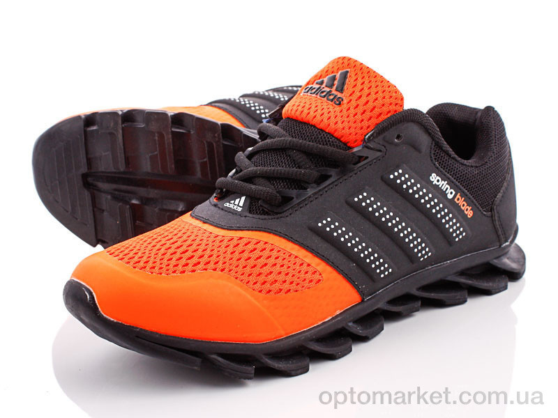 Купить Кросівки чоловічі AR11 черно-оранжевый Adidas чорний, фото 1