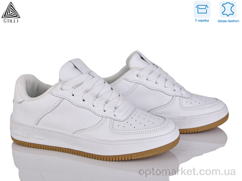 Купить Кросівки жіночі AR20-3 шкіра Stilli білий, фото 1