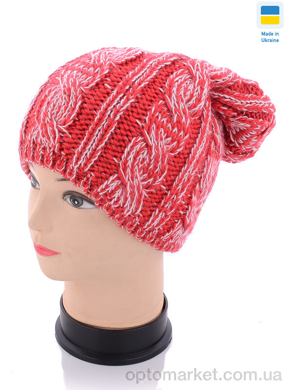 Купить Шапка жіночі Ariana l.red Red Hat червоний, фото 1