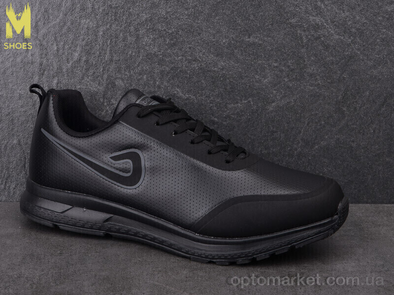 Купить Кросівки чоловічі АС2216-3 Bayota чорний, фото 2