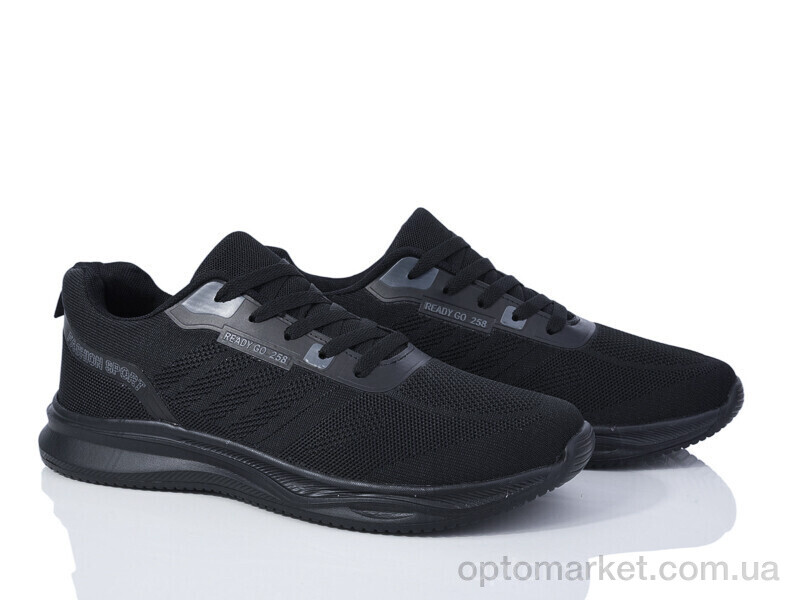 Купить Кросівки чоловічі AS656-1 Comfort чорний, фото 1