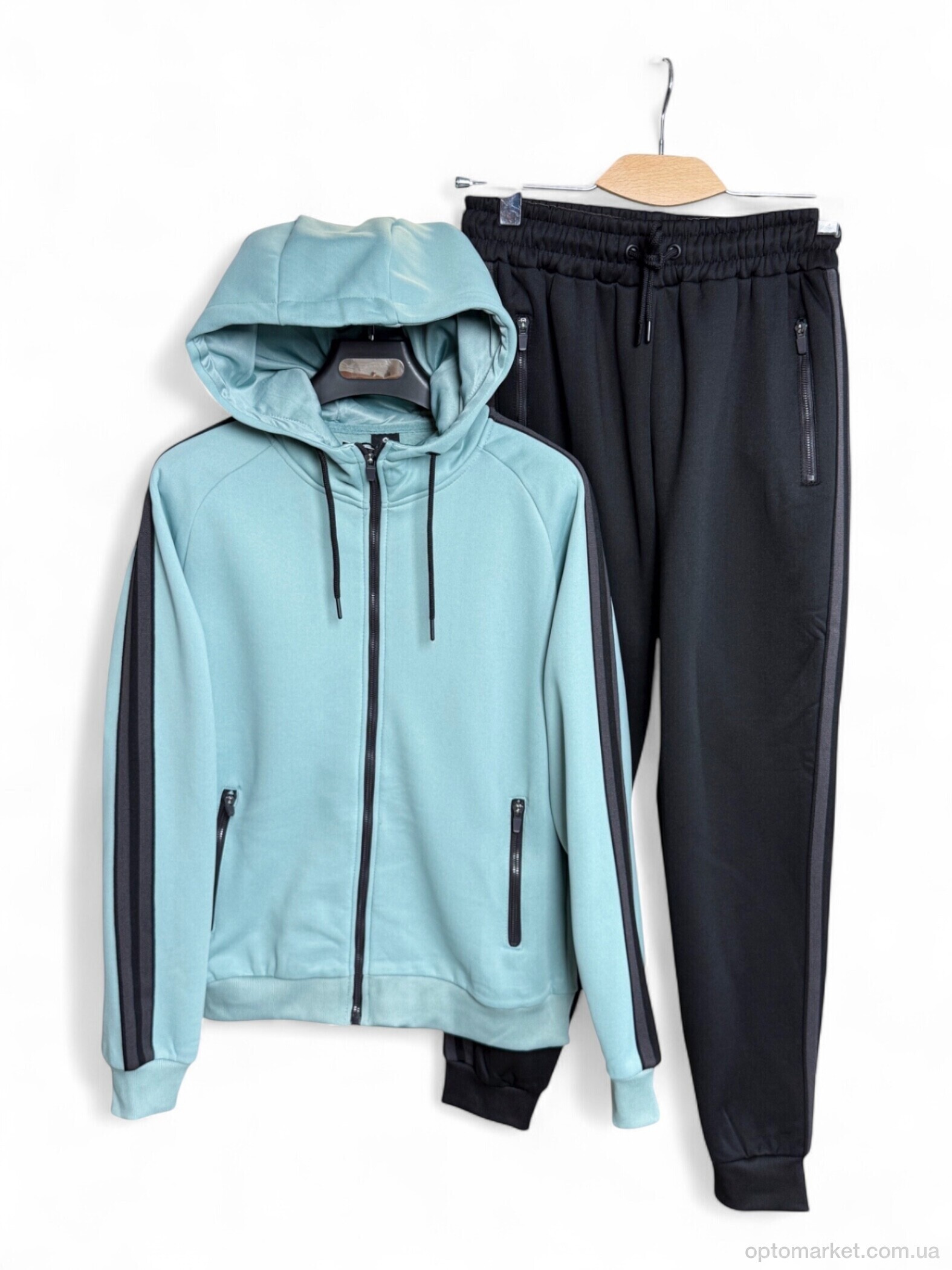 Купить Спортивний костюм чоловічі AW30-1 l.blue Audsa блакитний, фото 1