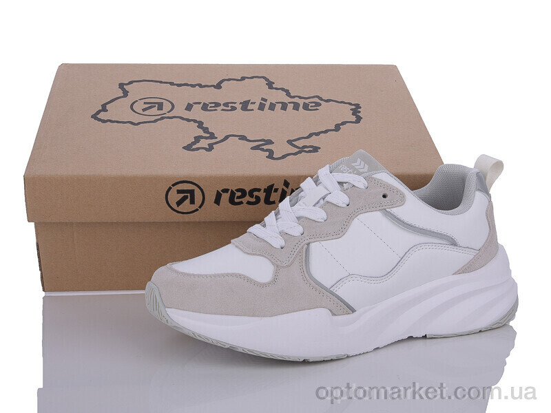 Купить Кросівки жіночі AWB24014 white Restime білий, фото 1