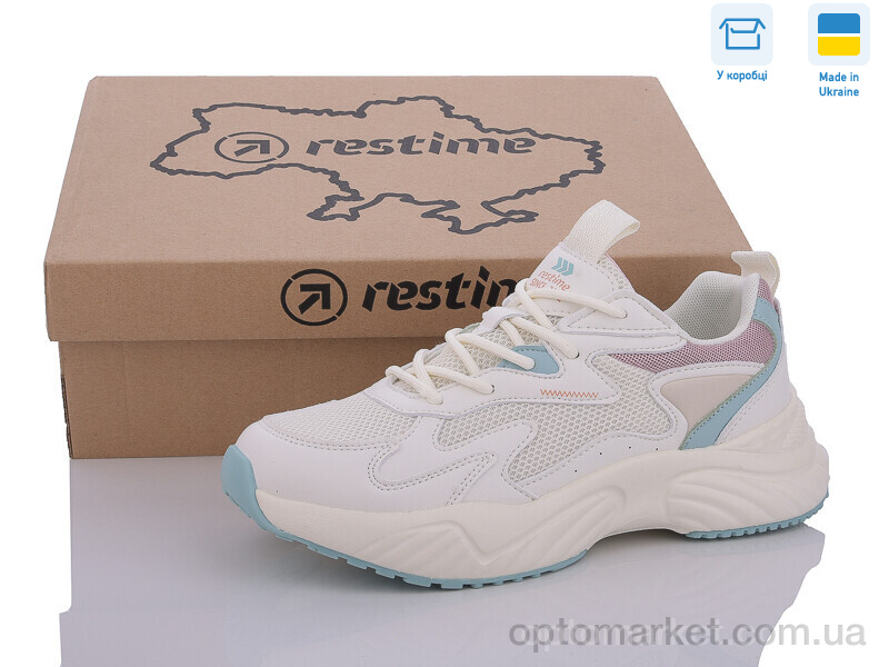 Купить Кросівки жіночі AWL24004 beige Restime бежевий, фото 1