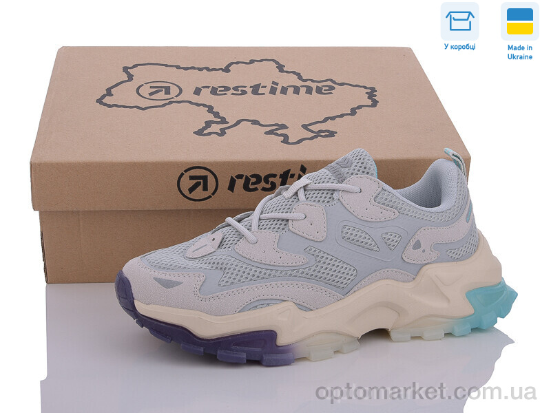 Купить Кросівки жіночі AWL24022 grey Restime сірий, фото 1