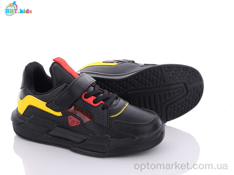 Купить Кросівки дитячі AX022-3BR bbt.kids чорний, фото 1