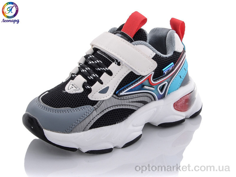 Купить Кросівки дитячі AX8015-2 Леопард чорний, фото 1