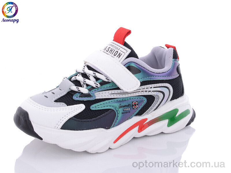 Купить Кросівки дитячі AX8810 Леопард чорний, фото 1