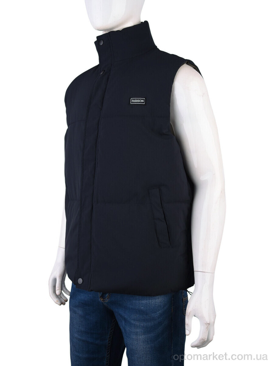 Купить Жилетка чоловічі B-1 (12046) d.navy YuFang синій, фото 1