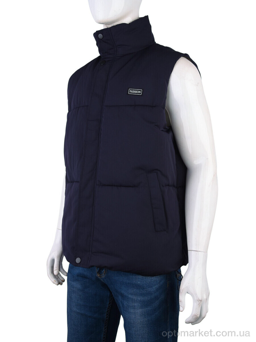 Купить Жилетка чоловічі B-1 (12046) navy YuFang синій, фото 1