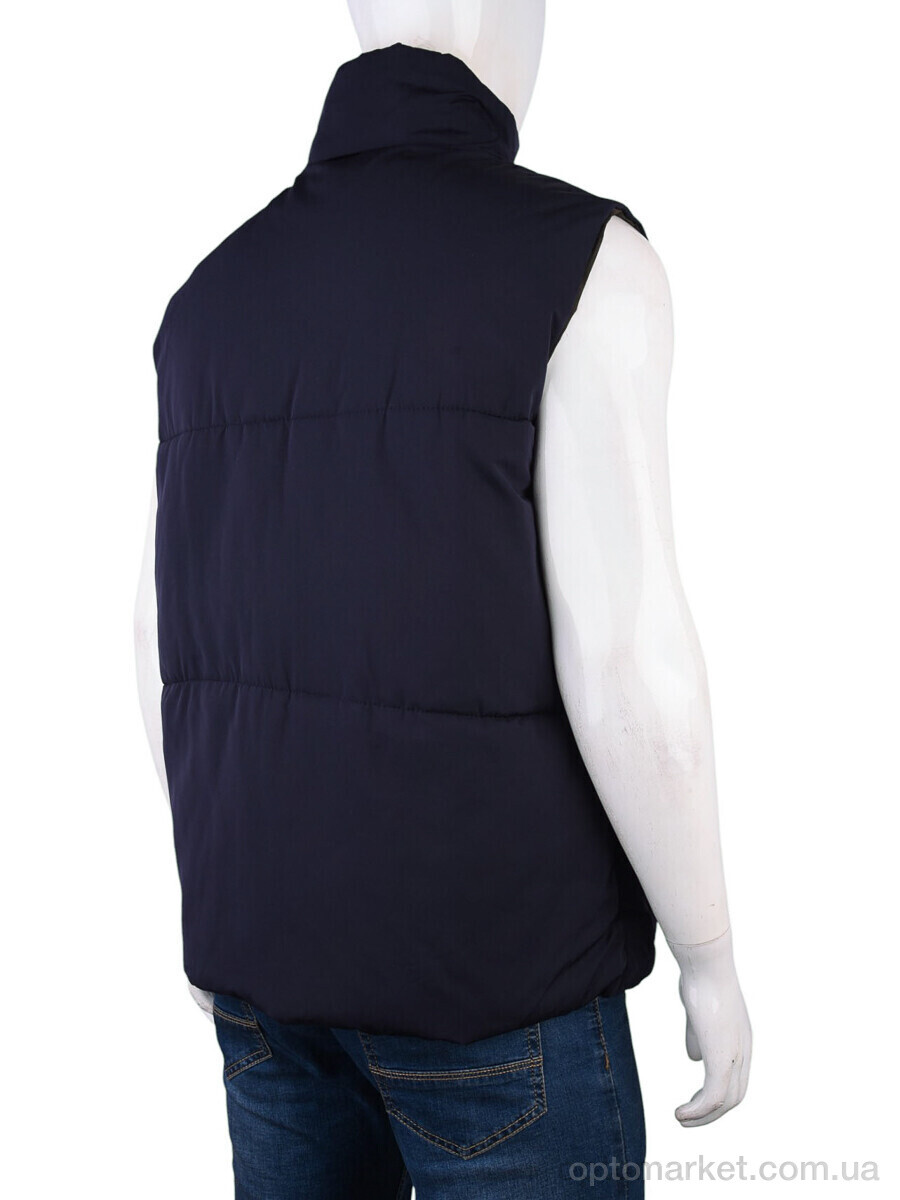 Купить Жилетка чоловічі B-1 (12046) navy YuFang синій, фото 2