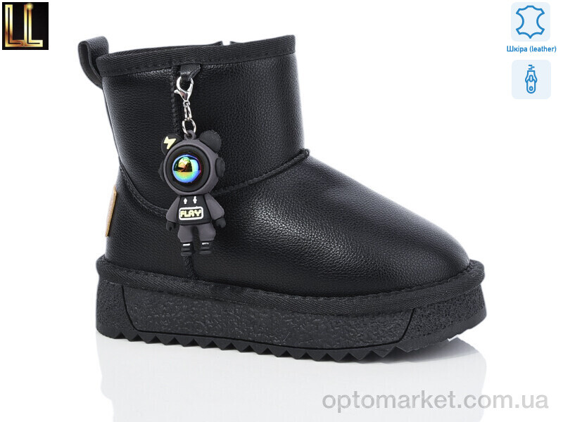 Купить Уги жіночі B 875-1-C Lilin чорний, фото 1