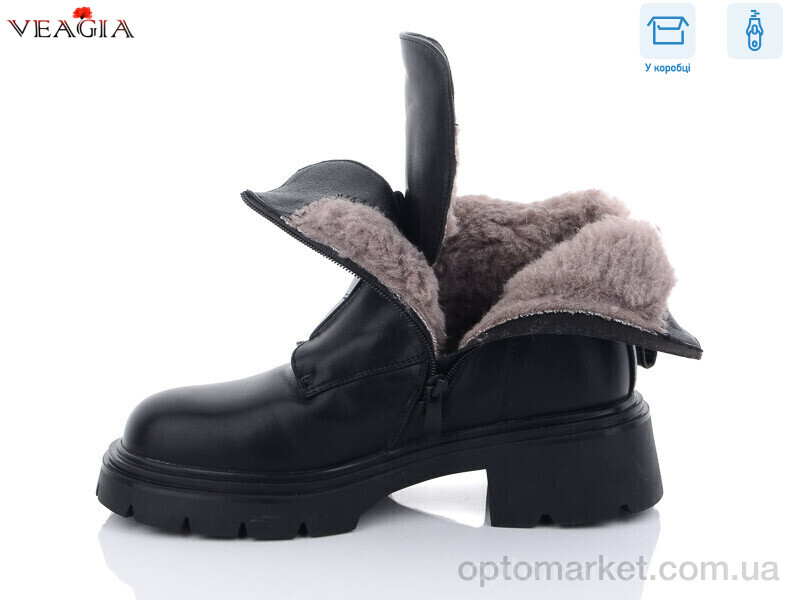 Купить Черевики жіночі B0005 G&8 чорний, фото 2