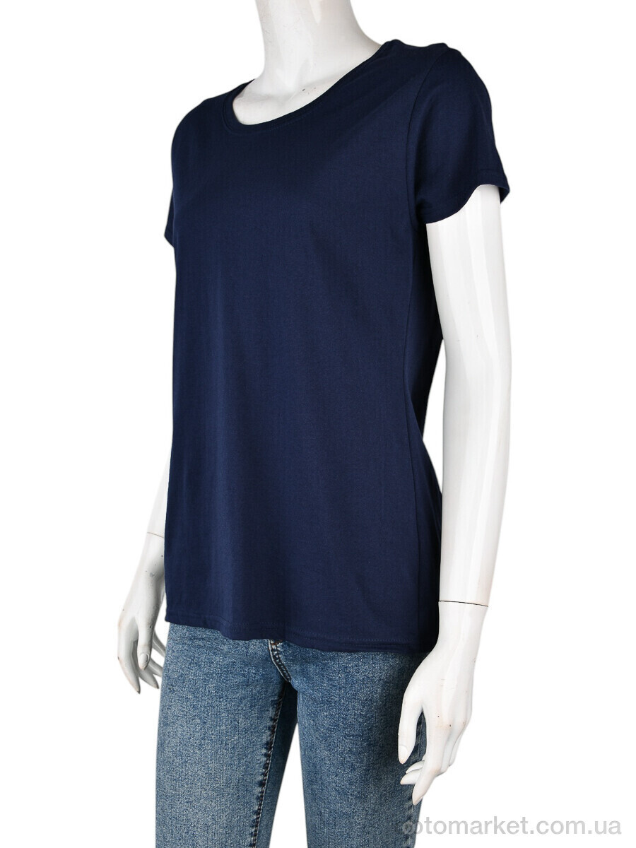 Купить Футболка жіночі B001-1 navy Fruit of the Loom синій, фото 1
