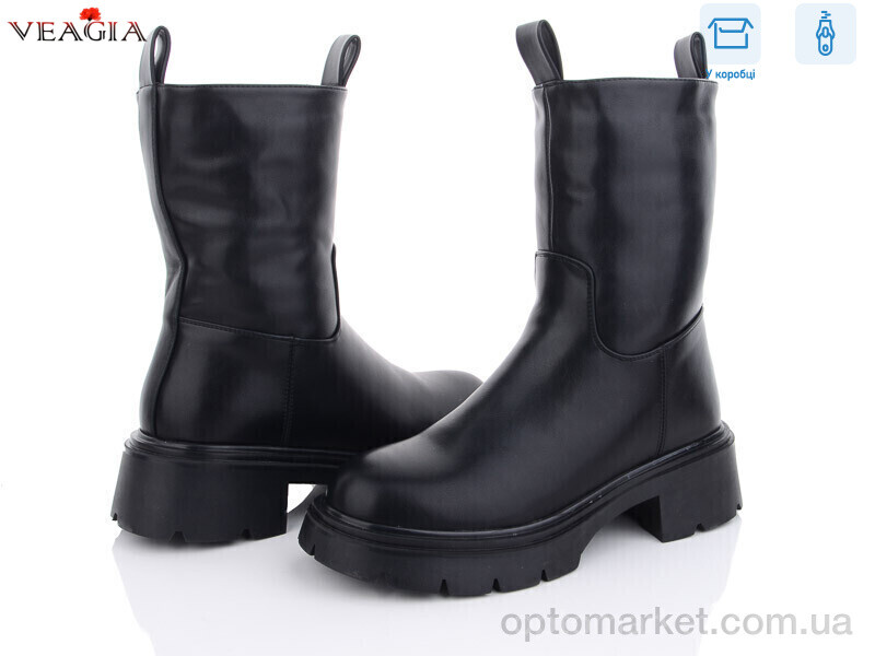 Купить Чоботи жіночі B0018 G&8 чорний, фото 1