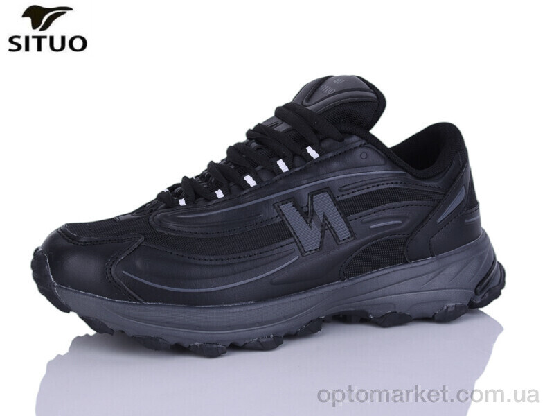 Купить Кросівки жіночі B002-1 Situo чорний, фото 1