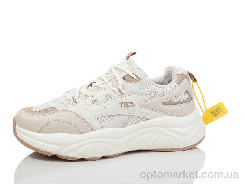 Купить Кросівки жіночі B0029-2 Ditof бежевий, фото 1