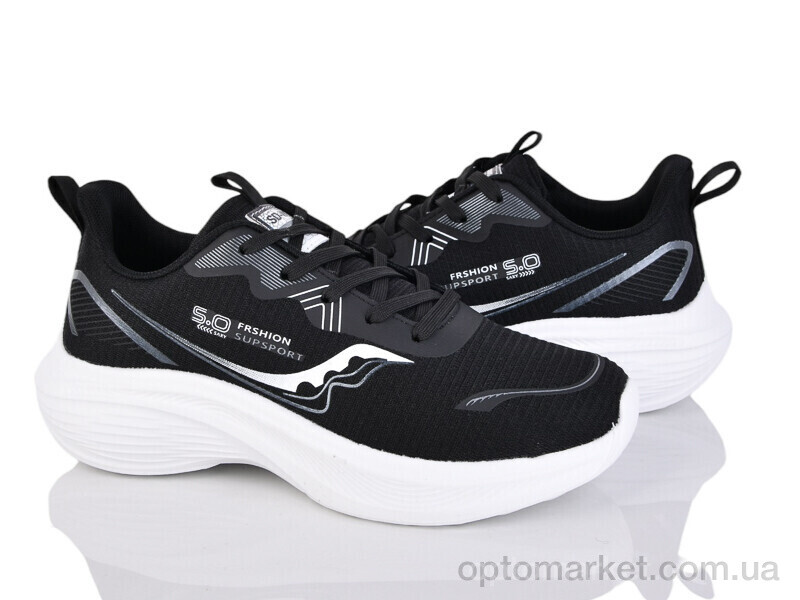 Купить Кросівки жіночі B0042-1 Lion-Lu чорний, фото 1