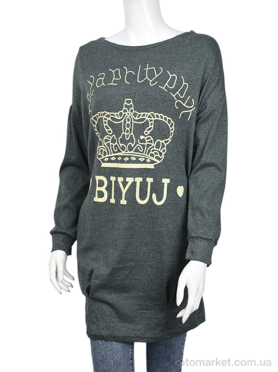 Купить Туніка жіночі B006-1 green (10498) DuDuBoBo зелений, фото 1